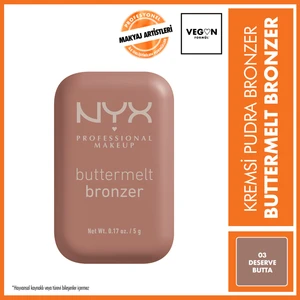 NYX Professional Makeup Buttermelt Bronzer - 03 Deserve Butta