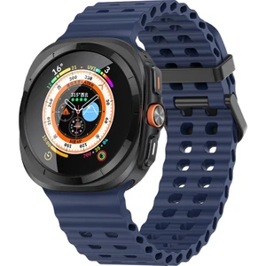 Samsung Galaxy Watch Ultra 47MM Için Ocean Silikon Kayış (Yurt Dışından)