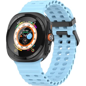 Samsung Galaxy Watch Ultra 47MM Için Ocean Silikon Kayış (Yurt Dışından)