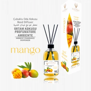 Elegance Vip Perfume Mango Reed Diffuser. Bambu Çubuklu Oda Kokusu 110 ml