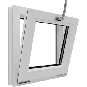 Bipencere Çift Isıcamlı Özel İstediğiniz Özel Ölçüde ?X?cm Pvc Pencere Wc Penceresi - Profil Et Kalınlığı Minimum 2mm -  Destek Sacı Et Kalınlığı Minimum 1.25MM