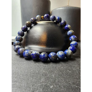 Şifa Köşesi Lapis Lazuli Orjinal Doğal Taş Kadın ve Erkek Bileklik / Pozitiflik, Sağlık ve Bilgelik