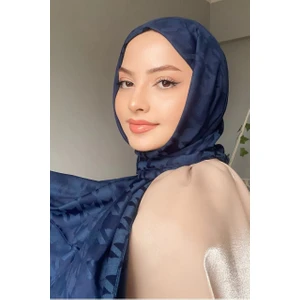 Flora Tekstil Kazayağı Desen Ipeksi Jakar Şal - Abiye Şal 180X 70 JKR24147