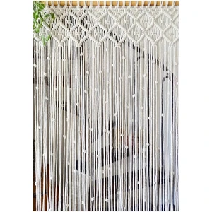 Makrome El Yapımı 90x190 Perde