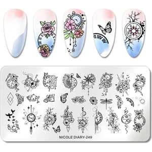 Nicole Diary Metal Stampa Tabakası ND-249