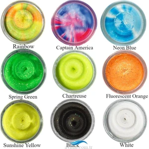 Powerbait Natural Glitter Trout Bait Garlic Sahte Yemi