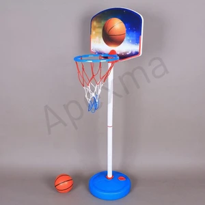 Küçük Çocuklara Özel Küçük Ayaklı Basketbol Potası Seti - Ayarlanabilir Eğlenceli Oyun Potası