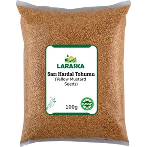 Sarı Hardal Tohumu 100G - Yellow Mustard Seeds