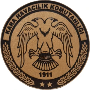 Seyhan Askeri Malzeme Kara Havacılık Komutanlığı  Deri Peç - Arma - Leather Patch