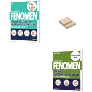 Fenomen Yayınları LGS 8. Sınıf Yazım Kuralları ve Noktalama İşaretleri Soru Bankası -  Deyimler, Atasözleri ve Özdeyişler Soru Bankası + Telefon Tutucu