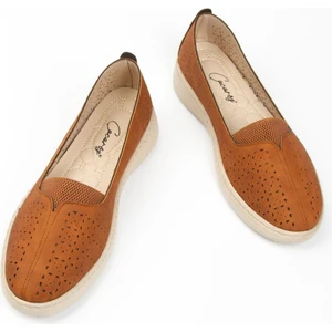 Büyük Numara Bayan Lastikli Lazer Baskılı Günlük Ayakkabı