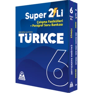 Örnek Akademi 6. Sınıf Türkçe 2'li Çalışma Kitabı