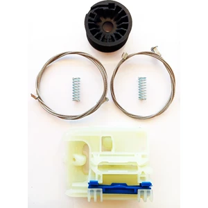 Fiat Egea Uyumlu Arka Sol Kapı Cam Kriko Teli ve Tamir Seti Takımı Kiti