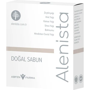 Abfen Farma Alenista Zeytinyağı, Hint Yağı, Kakao Yağı, Shea Yağı, Balmumu ve Hindistan Cevizi Yağı Içeren Doğal Sabun 1 Adet