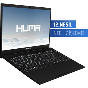 HUMA H4 V5.2.14 Black Intel Core i7 1255U 32 GB RAM 1 TB SSD Windows 11 Pro 14,1'' FHD 60 Hz Taşınabilir Bilgisayar