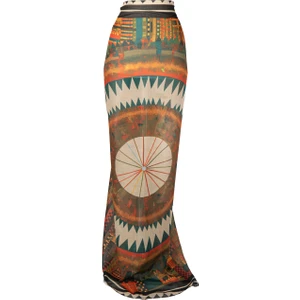 Aqua Berry Desenli Büyük Pareo 140X140 cm