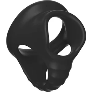 Silikon 4 Delik Penis Halkası  Testis  Kafes Meni Kilit Dick  Erkek Mastürbasyon  Malzemeleri