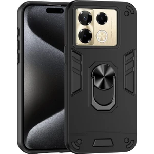 PLZ Shop Infinix Note 40 Pro 4g Için Halka Tutucu Telefon Kılıfı (Yurt Dışından)