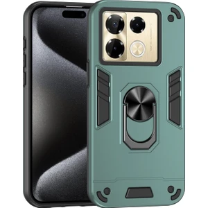 PLZ Shop Infinix Note 40 Pro 4g Için Halka Tutucu Telefon Kılıfı (Yurt Dışından)