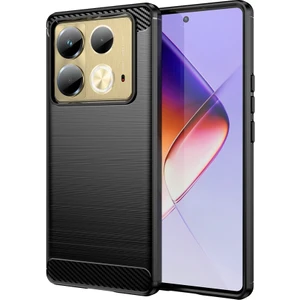 PLZ Shop Infinix Note 40 Için Fırçalanmış Dokulu Tpu Kılıf (Yurt Dışından)