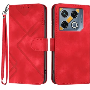 PLZ Shop Infinix Gt 20 Pro Için Çizgi Desenli Pu Kılıf (Yurt Dışından)