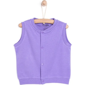 HelloBaby Basic Ribanalı Yelek Kız Bebek