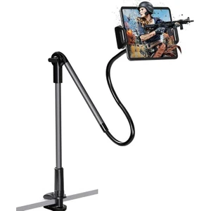Akrobatik Masaüstü ve Yatak Bazası Için Telefon ve Tablet Tutucu Stand, Yükseklik ve Açı Ayarlı Tablet Tutucu