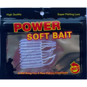 Silikon Kurt 5 cm 10'lu Paket Şeffaf Simli