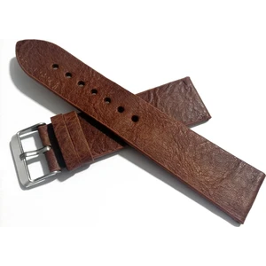Fosil Uyumlu Hakiki Grizi  Deri Saat Kordonu 20 mm  Rhrh
