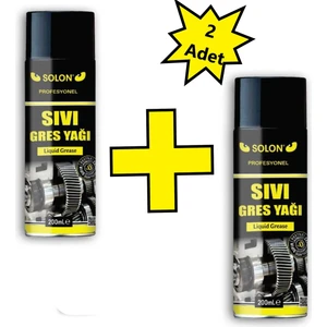 Profesyonel Sıvı Gres Yağı 200 Ml. 2 Adet