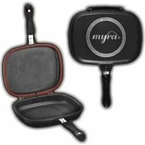 Myra Grill Pan 32 cm Çift Taraflı Tava