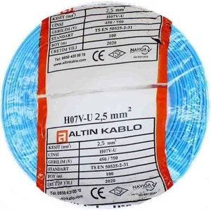 2,5 mm Nya KABLO-100M (Mavi)