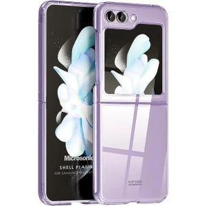 Samsung Galaxy Z Flip 6 Kılıf Shell Platinum Lila