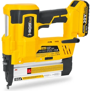 SGS5165 - 20 Volt 4 Amper Akülü Şarjlı Zımba ve Çivi Çakma Tabanca Makinası