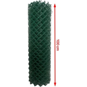 Cihan Çit Pvc Kaplı Örgü Tel Bahçe Çiti - 3,00 mm Kalınlık 85 x 85 Göz Aralığı L:10 Metre