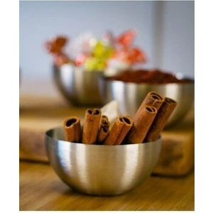 Paslanmaz Çelik 6'lı Çerezlik (8,5 Cm) Takımı