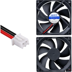 Powermaster IC-216 2 Pin Kablolu 92X92X25 mm 24 Volt Fırçasız Dc Kasa Fanı Soğutucu Fan 9.2x9.2x2.5 cm