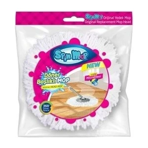Spin Mop Yedek Püskül Döner Başlık 2 Adet