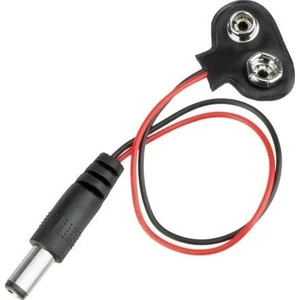 - 5 Adet - 9V Pil Başlığı 9 Volt Pil Yuvası Pil Yatağı Jaklı - T Model - Arduino Uyumlu