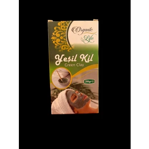 Organic Life Kil Maskesi Yeşil 200 gr