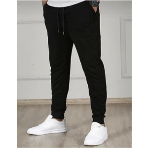 By Srt Giyim Erkek Siyah Slim Fit Jogger Eşofman Altı