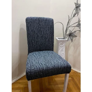Jakarlı Sandalye Kılıfı-Sandalye Örtüsü Yıkanabilir ve Esnektir