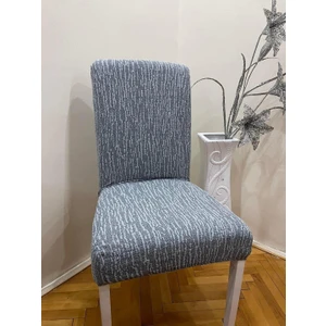 Jakarlı Sandalye Kılıfı-Sandalye Örtüsü Yıkanabilir ve Esnektir