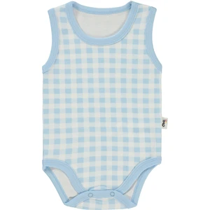 Civil Baby Erkek Bebek Çıtçıtlı Badi 1-18 Ay Bebe Mavi