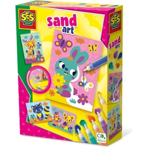 Ses Creative Renkli Kum Boyama Sanatı - Orman Hayvanları