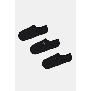 Bowtie 3lü Siyah Sneaker Çorap