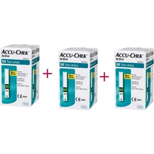 Active 50'Li Strip 3 Kutu (150 Strip) Accu Chek (1 Yıldan Uzun Son Kullanım Tarihli)
