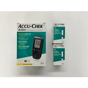 Active Ölçüm Cihazı Ve 2 Kutu (100 Adet) Accu-Chek Active Strip