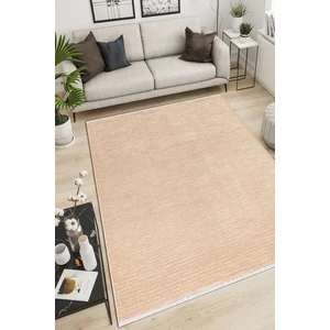Ravi Yıkanabilir Kaydırmaz,pamuk Dokuma,premium Kalite Salon&mutfak&yemek Odası Kilimi 1704A-BEJ