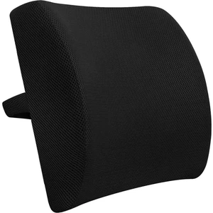 Black Deer Visco Bel Destek Yastığı Memory Foam Dik Duruş Ortopedik Yastık Omurga Yastığı Ortopedik Sırt Destek Minderi